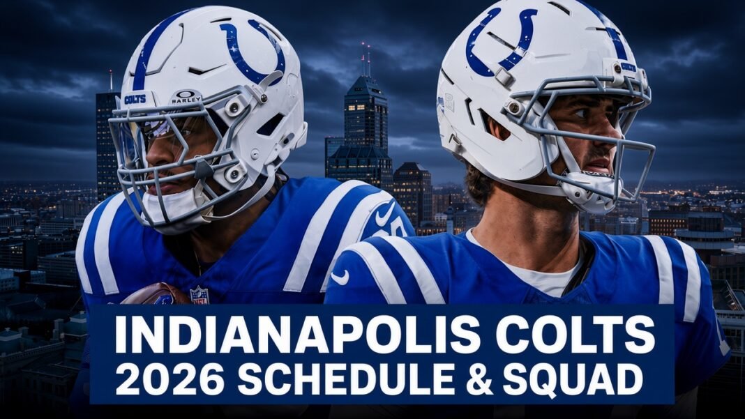 Indianapolis Colts 2026 Schedule and Squad Indianapolis Colts 2026 Schedule and Squad
