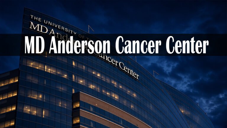 MD Anderson Cancer Center in Houston Texas