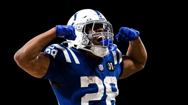 Jonathan Taylor of the Indianapolis Colts during the 2026 NFL season